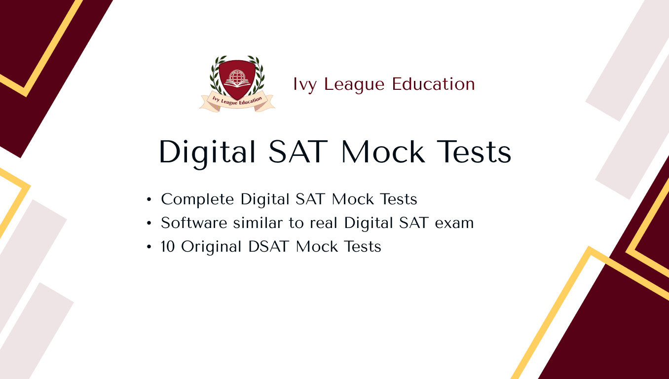 Digital SAT Mock Tests | 10 full tests package